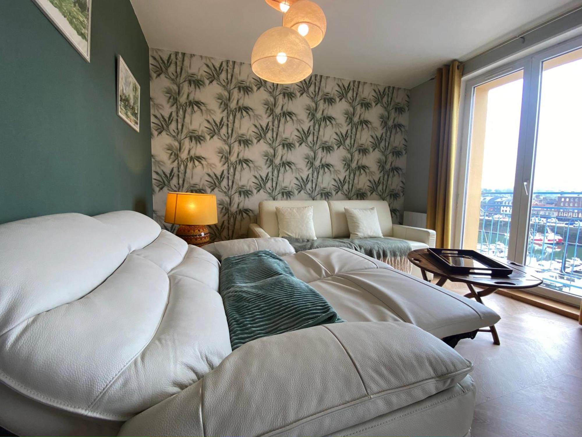 Etablissement 3 Etoiles Avec Ascenseur, 3 Appartements Lumineux Vue Port Avec Balcon, 200M De La Mer, Wifi Fibre, Tous Service Inclus Dieppe Dış mekan fotoğraf