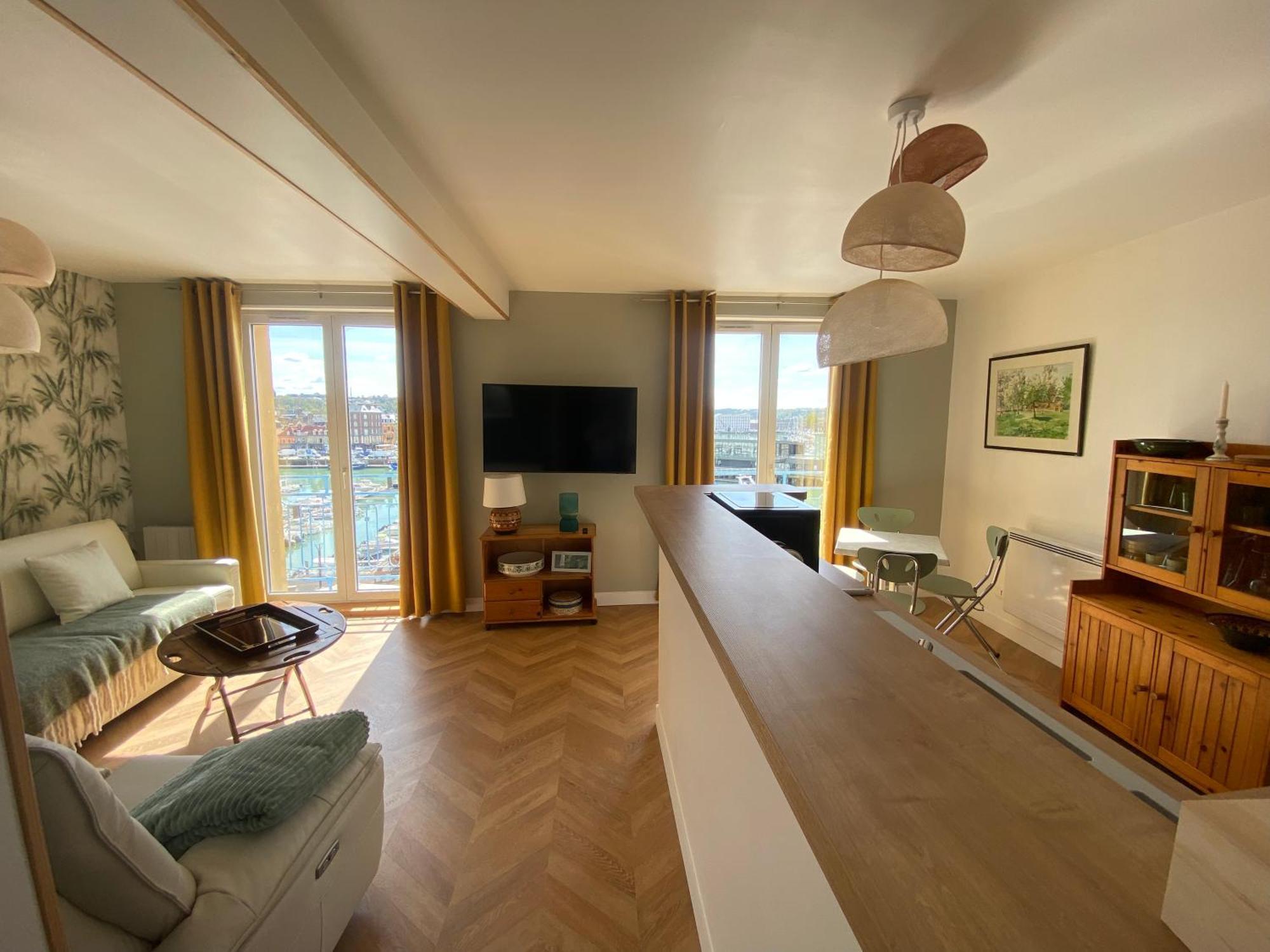 Etablissement 3 Etoiles Avec Ascenseur, 3 Appartements Lumineux Vue Port Avec Balcon, 200M De La Mer, Wifi Fibre, Tous Service Inclus Dieppe Dış mekan fotoğraf