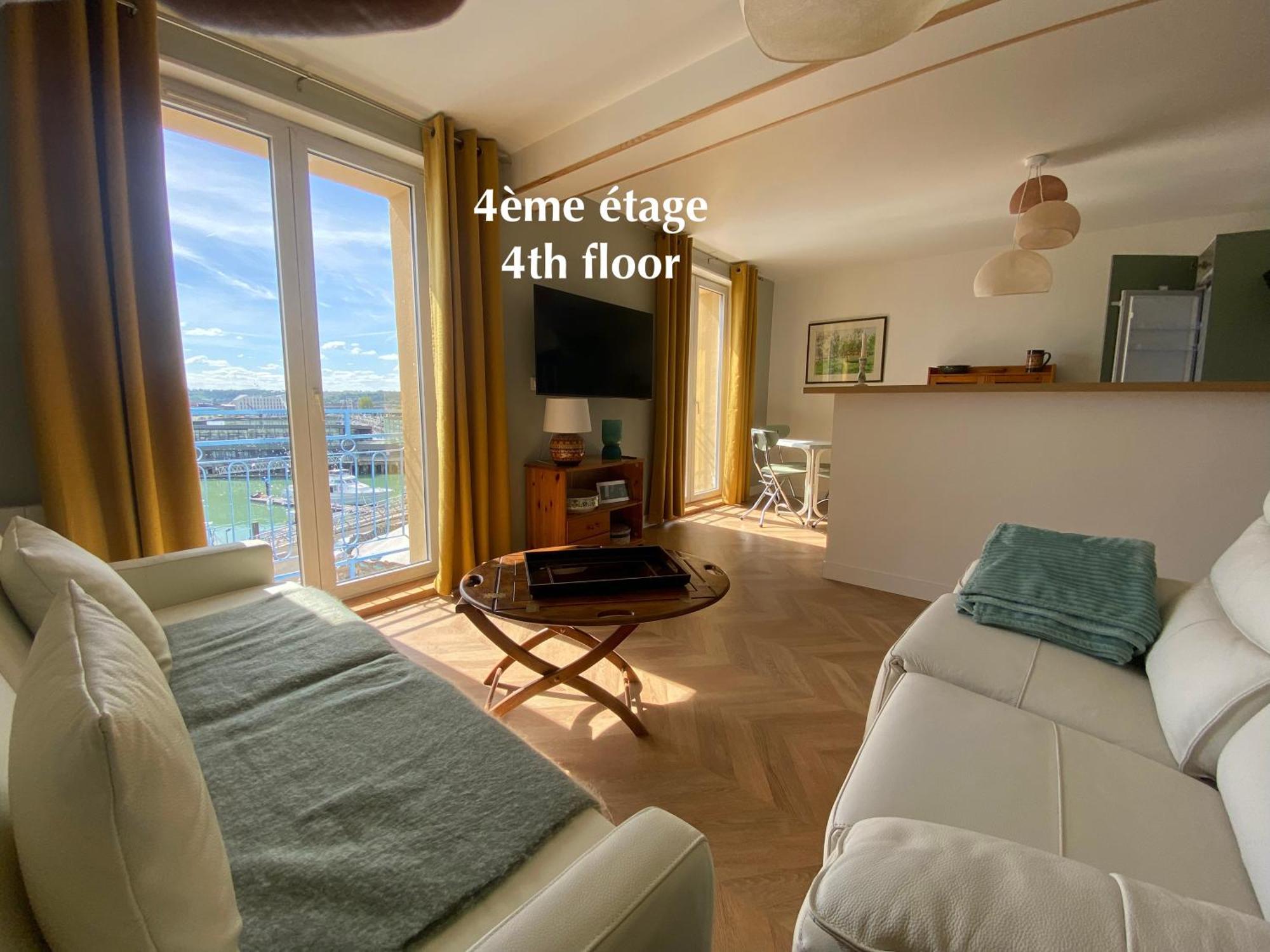 Etablissement 3 Etoiles Avec Ascenseur, 3 Appartements Lumineux Vue Port Avec Balcon, 200M De La Mer, Wifi Fibre, Tous Service Inclus Dieppe Dış mekan fotoğraf